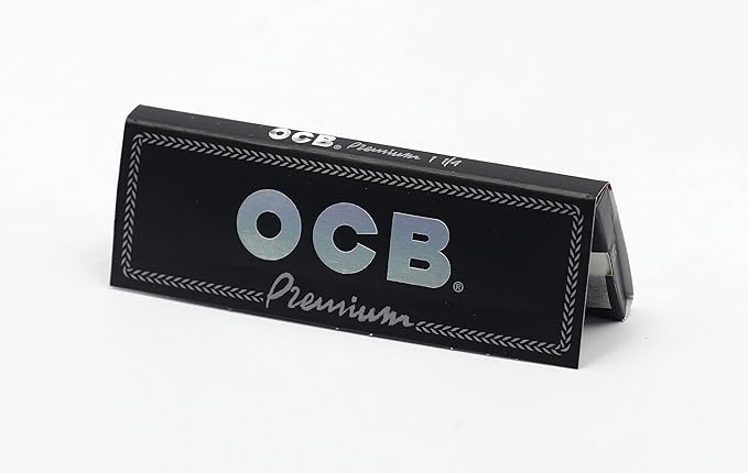 OCB PREMIUM SLIM PAPERS WITH TIPS - 24CT