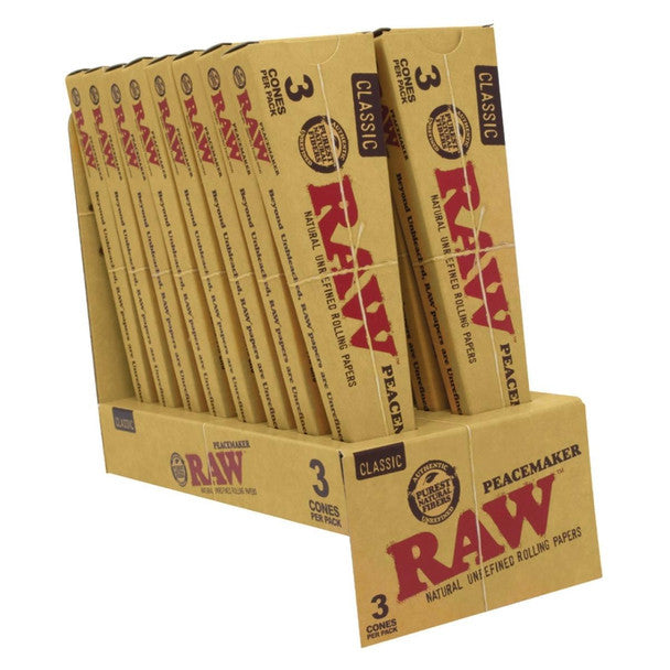 RAW -CLASSIC PEACEMAKER CONE ( 16packs-3 per each)