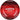 Elements Metal Ashtray Red