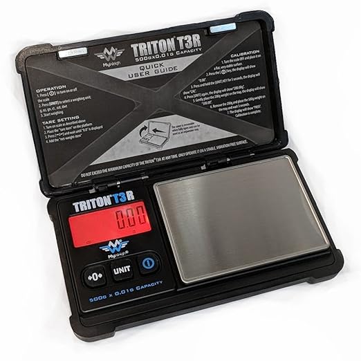 MYWEIGH TRITON T3 RECHARGEABLE 500G X 0.01G CAPACITY