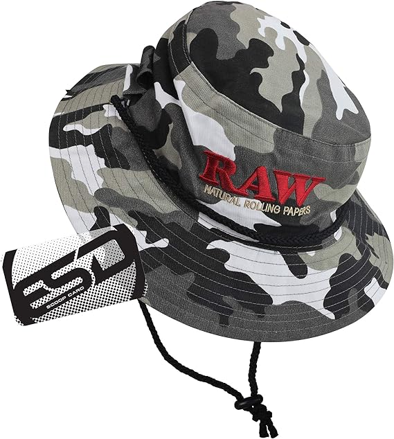 RAW SMOKERMANS HAT CAMO