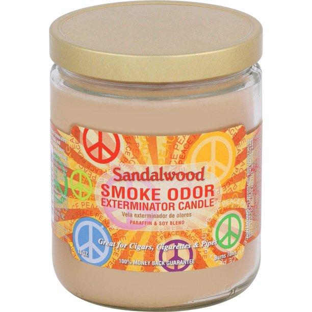 Smoke Odor Exterminator 13oz Jar Candles – Cool Cucumber & Honeydew (Pack Of 3)