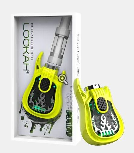 Lookah Guitar Battery Smoke Culture U.S.A. Lookah Guitar Battery Smoke Culture U.S.A.