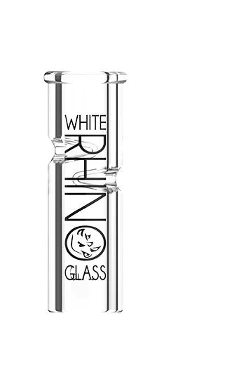 WHITE RHINO ROUND XL GLASS TIPS - 80CT