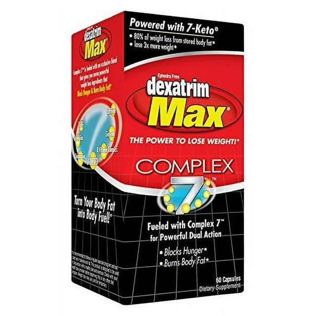 DEXATRIM MAX COMPLEX 7 24CT