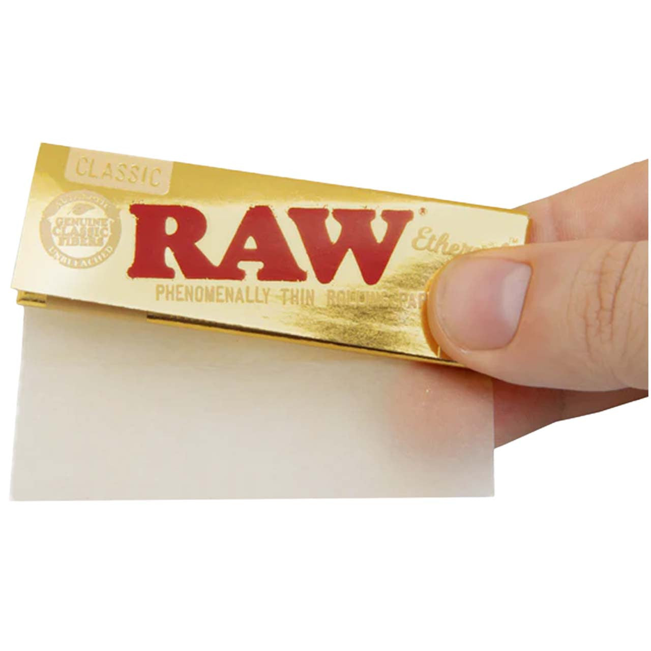 RAW CLASSIC ETHEREAL 1 1/4 ROLLING PAPERS 24CT 50PK