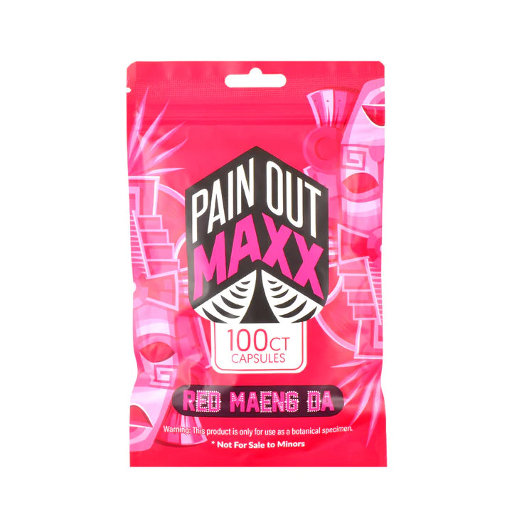 PAIN OUT MAXX KRATOM RED MAENG DA