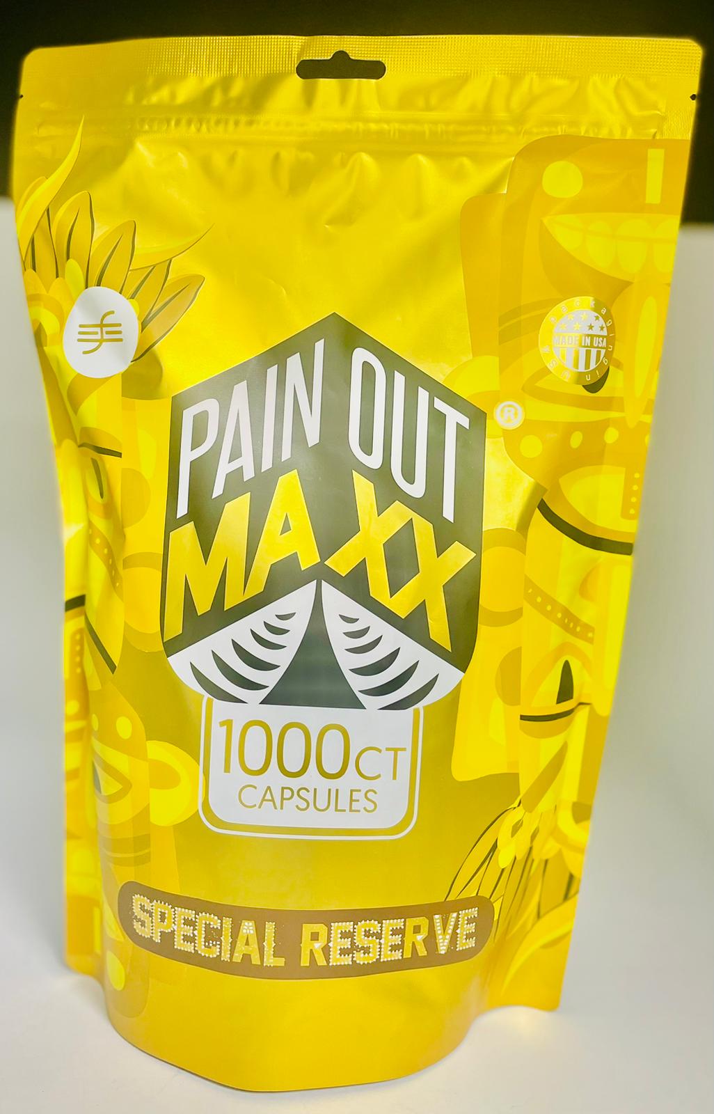 PAIN OUT MAXX KRATOM SPECIAL RESERVE CAPSULES