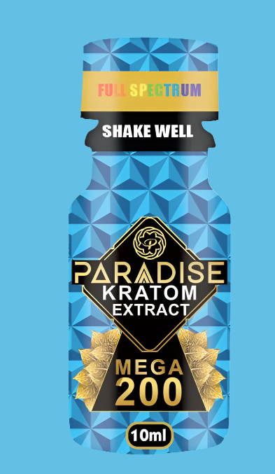 PARADISE KRATOM SHOTS 10ML MEGA 200