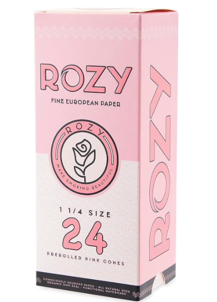 ROZY PINK CONES 1 1/4 SIZE 24CT