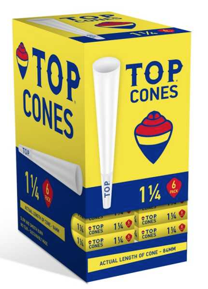 Top Cones 1 1/4 84mm 6pk 24ct