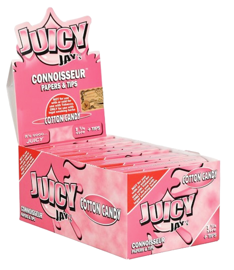 Juicy Jay's 1 1/4 Connoisseur Paper + Tips 24ct