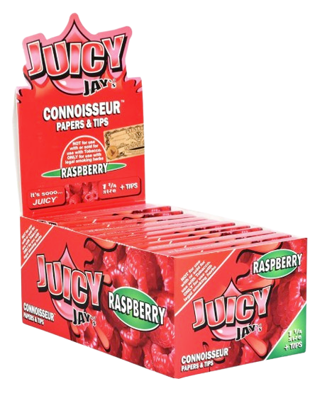 Juicy Jay's 1 1/4 Connoisseur Paper + Tips 24ct