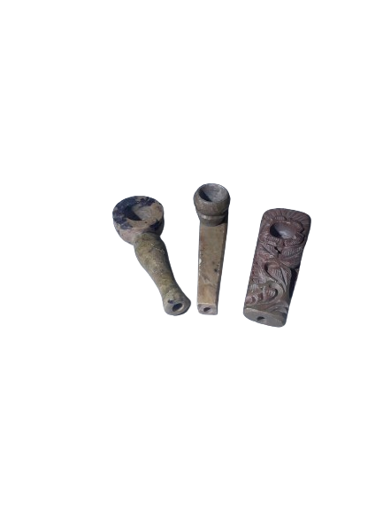 STONE HAND PIPE 6CT JAR - ASSORTED