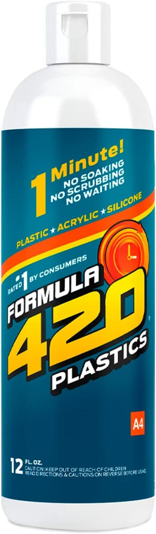 FORMULA 420 PLASTICS & SILICONE CLEANER 12 oz