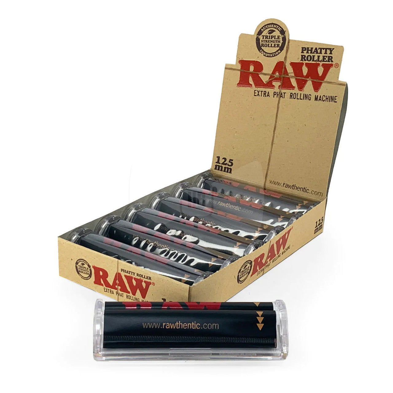 RAW PHATTY ROLLERS 125MM 6CT