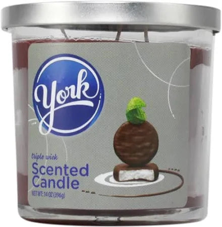 YORK TRIPLE WICK SCENTED CANDLE-14 OZ