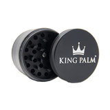 KING PALM GRINDER 62MM BLACK CERAMIC COATED