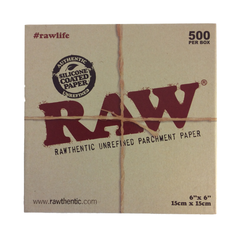 RAW PARCHMENT PAPERS 6IN X 6IN 500CT