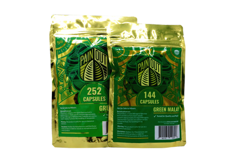Pain Out Green Malay Capsules