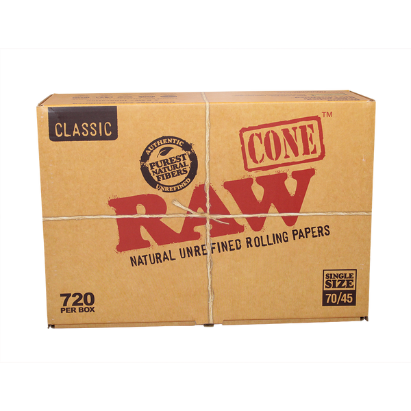 RAW Classic Cones Single Size 70/45 720 Per box