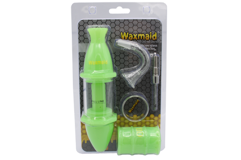Waxmaid 8″ Upgraded Capsule Silicone Glass Liquid Purifier Kit