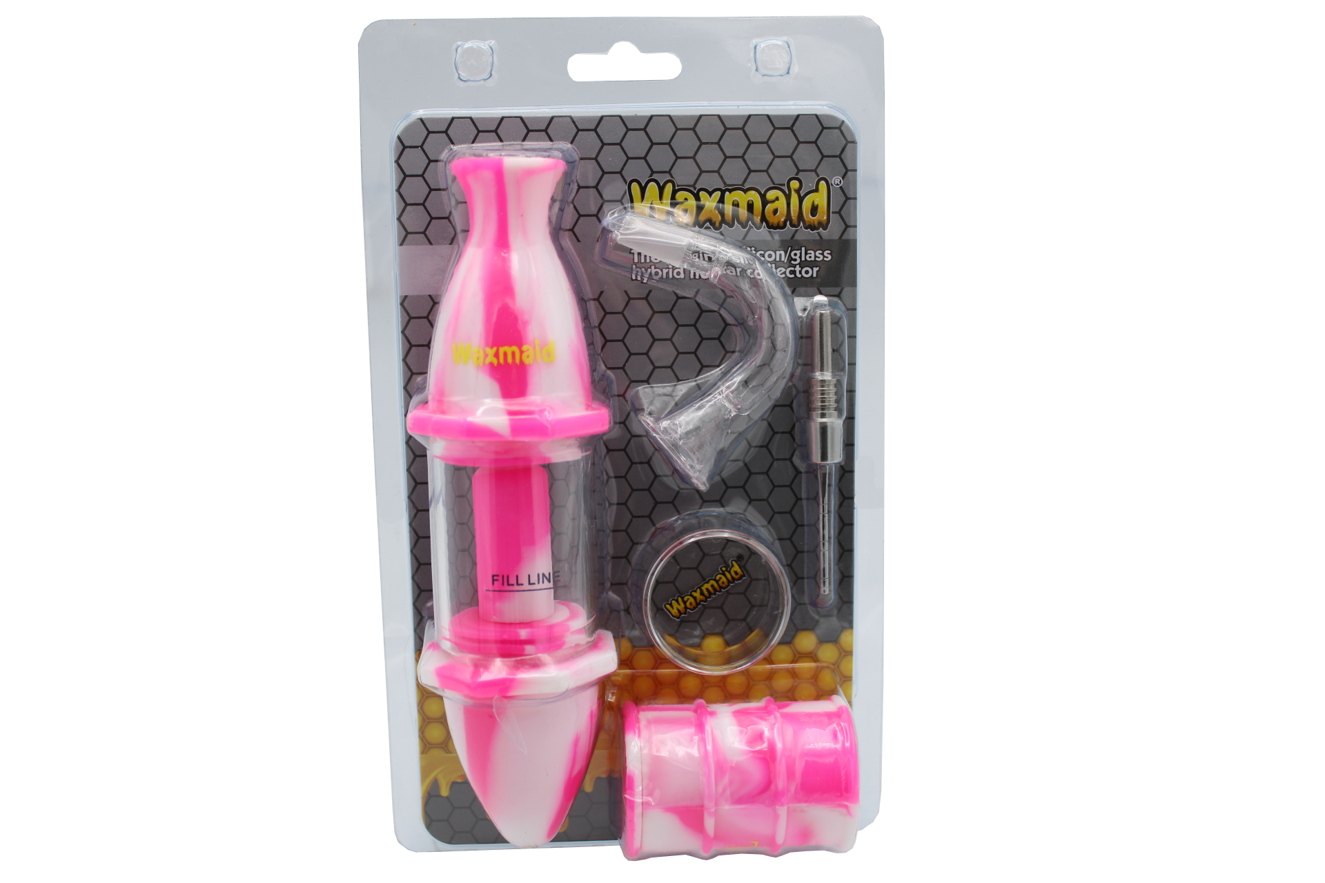 Waxmaid 8″ Upgraded Capsule Silicone Glass Liquid Purifier Kit