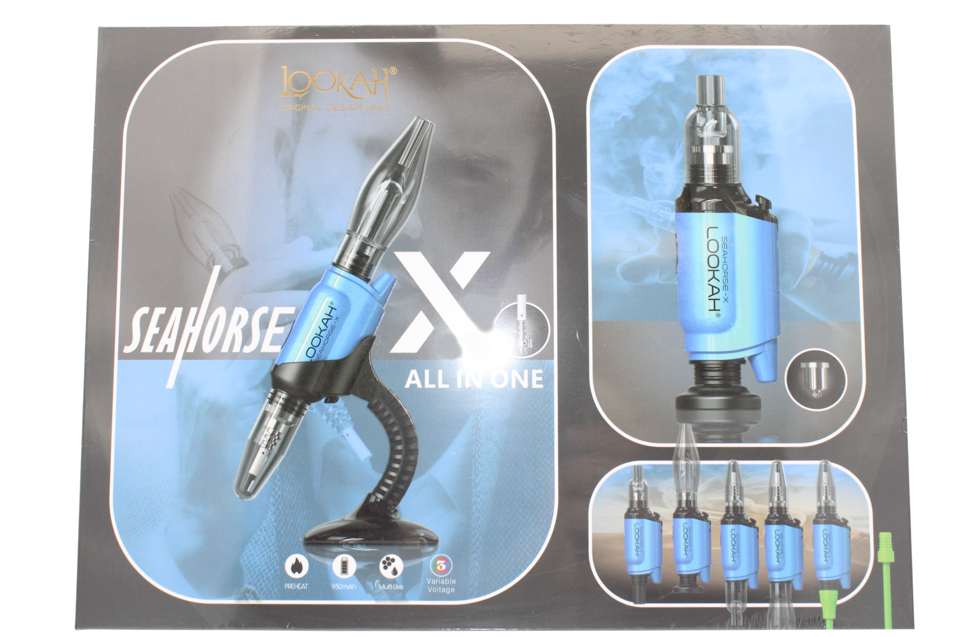 LOOKAH SEAHORSE X ALL-IN-ONE KIT BLUE