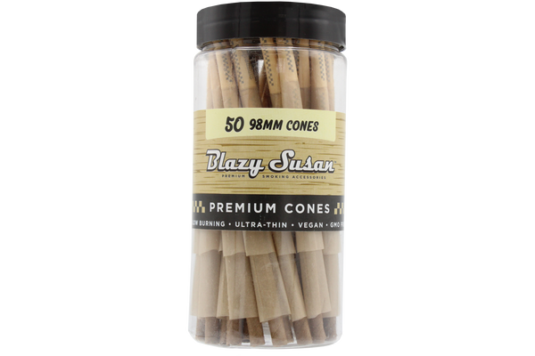 Unbleached Pre Rolled Cones 50 Count