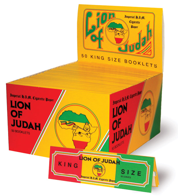 LION OF JUDAH KING SIZE CIGARETTE PAPER