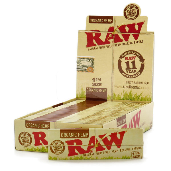 RAW Organic Hemp 1 1/4 24Ct