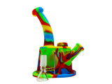 Silicone Rig With Built in Container 8"