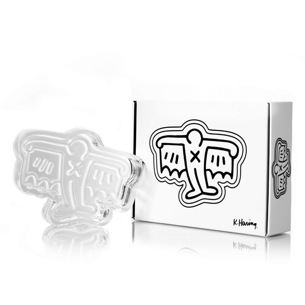 KEITH HARING GLASS CATCHALL