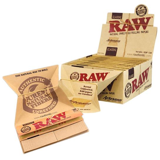 RAW Classic Artesano Rolling Paper King Size Slim 15 ct.