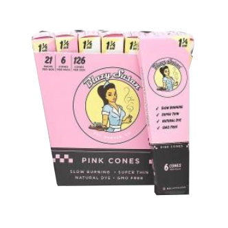 Blazy Susan Pink Cones 1 1/4 Size  21 Pk 6Ct