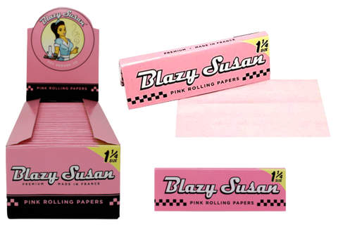 Blazy Susan Pink Papers 50Ct 1 1/4 Size
