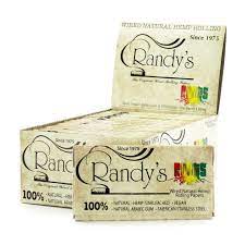 RANDY'S HEMP WIRED ROLLING PAPERS 24PC 25CT