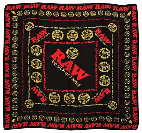 Raw Fashion Scarf Black